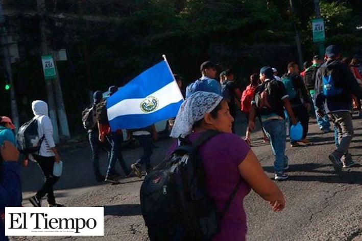 Sale otra caravana migrante de El Salvador a Estados Unidos