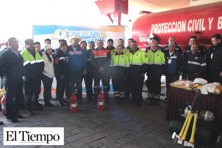 Pemex dona equipo a Bomberos Monclova