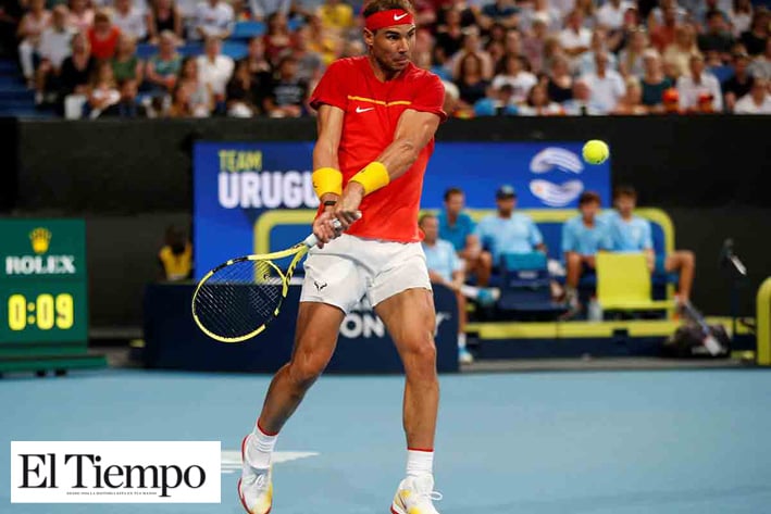 Avanza Rafael Nadal en la ATP Cup