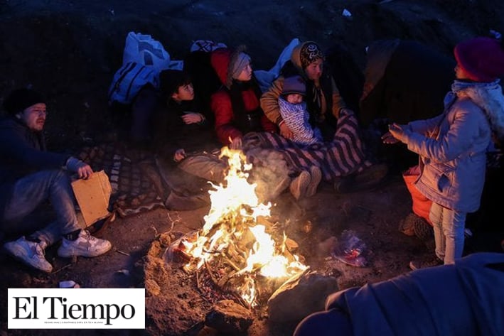 Elevan migrantes presión  en la frontera griega