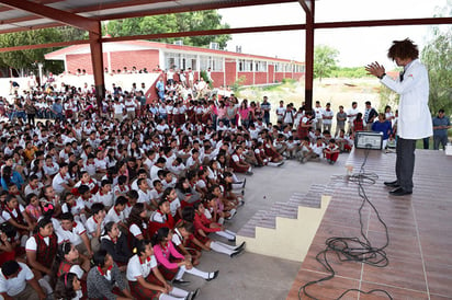 Presenciaron monólogo sobre “Sexualidad Responsable”