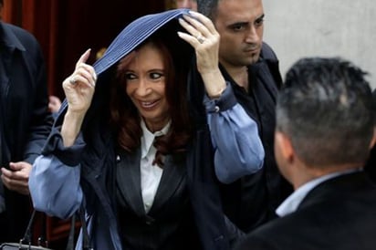 Declara Cristina Fernández en tribunal de Buenos Aires