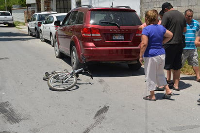 Derriba a motociclista