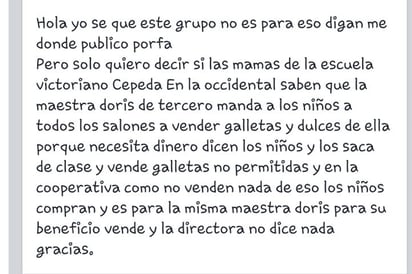 Acusan a maestra de explotar a alumnos