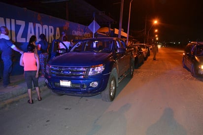 Familia herida  en accidente