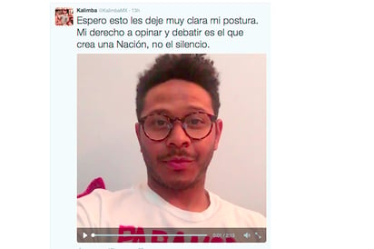 Atacan a Kalimba por criticar campaña a favor de la diversidad sexual