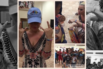 Lady Gaga le canta 'Born This Way' a niños de Casa Hogar en Los Cabos