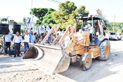 En marcha  pavimento