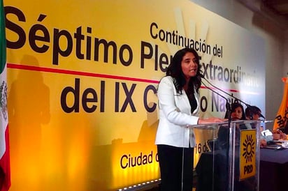 Es Alejandra Barrales  nueva Presidenta del PRD