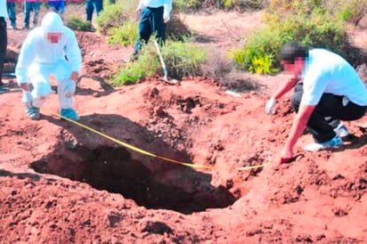 Hallan restos óseos  en fosas clandestinas