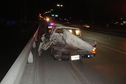 Brutal choque en  Puente AHMSA