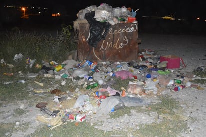 Se desborda la basura y se  sienten abandonados