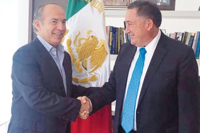 Se reúne Isidro López con Felipe Calderón