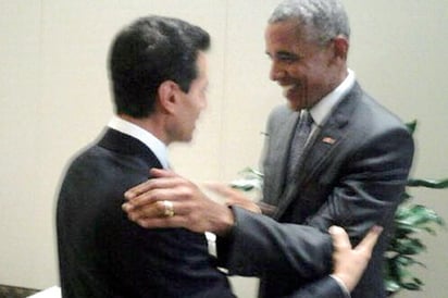 Peña Nieto tiene encuentro con Obama