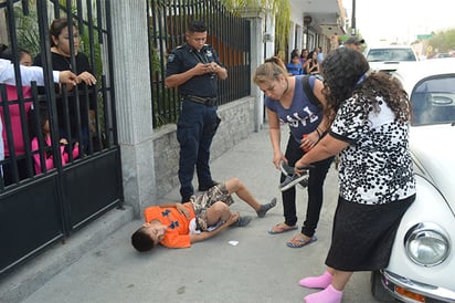 Por poco y atropellan a  menor, sólo aplastan su bici