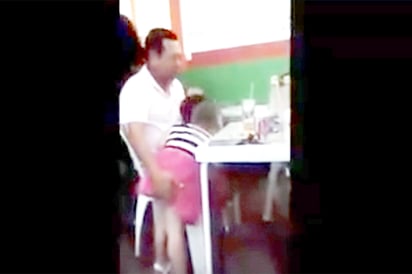 Exhiben a sujeto abusando de niña