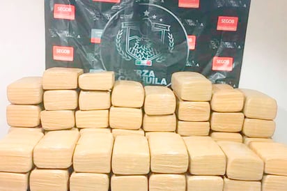 Decomisan 510 kilos  de droga en retén