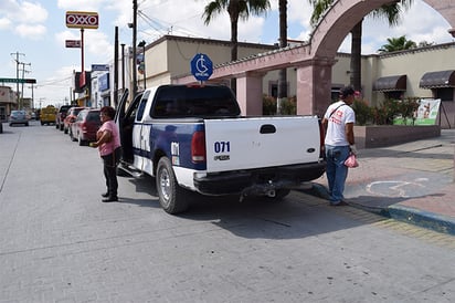 Invaden Policías  de Castaños área  para discapacitados