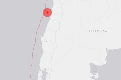 Sismo sacude región  chilena de Valparaíso