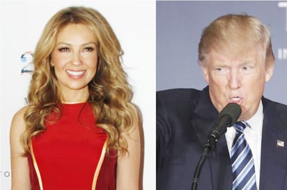 'No apoyo ni apoyaré a Donald Trump', Thalía