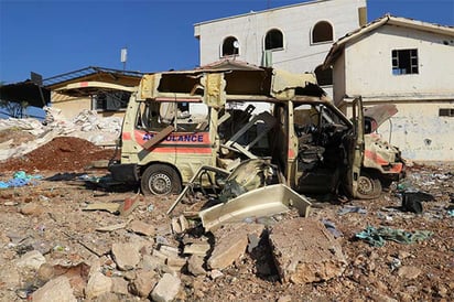 Bombardeos destruyen  casi todos los hospitales