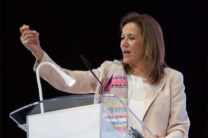 Critica Margarita Zavala  en spot visita de Trump