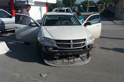 Otro choque  en el Par Vial