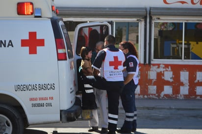 Niño herido  en choque