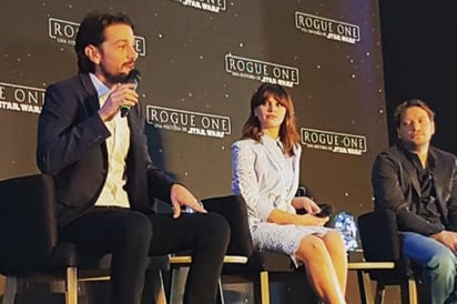 Diego Luna habla en México sobre 'Rogue One'