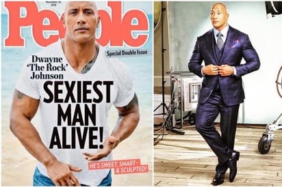 Dwayne Johnson 'La roca', elegido el más sexy del mundo