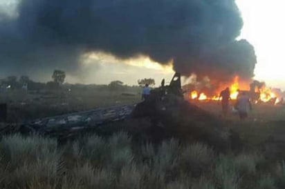 Se estrella avión dejando 5 muertos