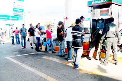 Compras de pánico por escases de gasolina