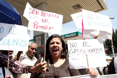 Protestan en estados por el gasolinazo