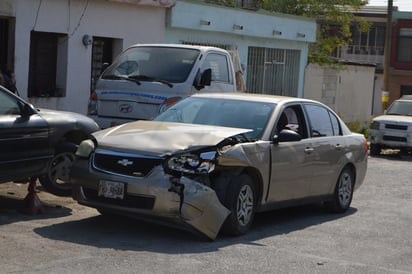 Menor herido en accidente