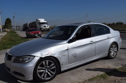 Colisiona con  lujoso BMW