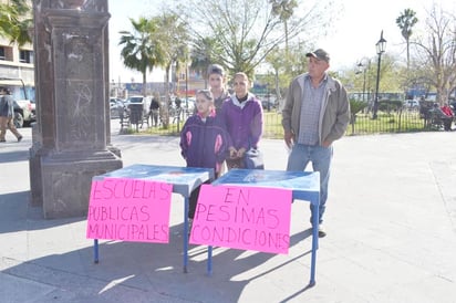 Demanda mejorar escuelas