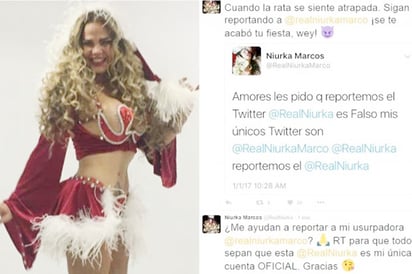 Niurka Marcos, contra su 'usurpadora' en Twitter