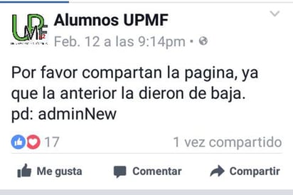 Sufre página de UPMF ataque cibernético