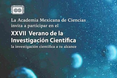 Invitan al Verano de la Investigación Científica