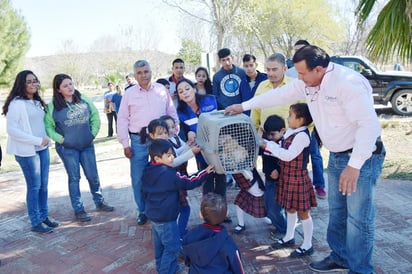 Presidencia rescata y libera halcón