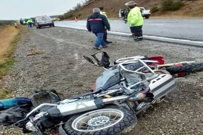 Se mata motociclista