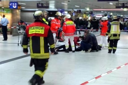 Atacan con hacha estación de tren