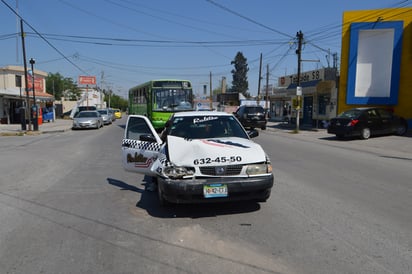 Se atravesó a un ruletero