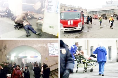 Sacude a Rusia atentado en metro