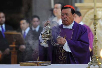 Cardenal Rivera encabeza el Domingo de Ramos