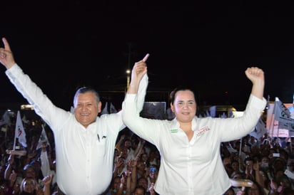 ‘Jalemos juntos’ dice lupita al electorado