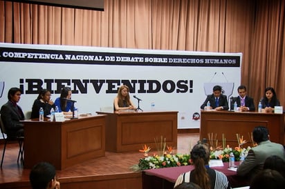 Sede de la 3ª Competencia Nacional de Debate sobre Derechos Humanos