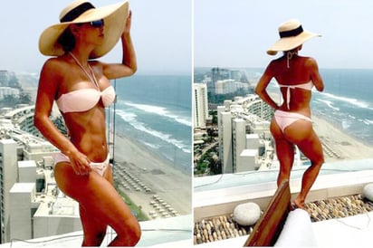 Ninel Conde luce sus curvas bronceadas en bikini