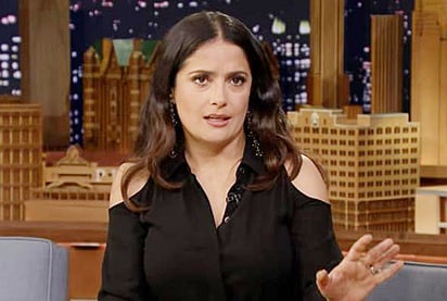 Cuando Salma Hayek pensó que su esposo le era infiel