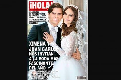 Cuatro vestidos y 900 invitados en la boda de Ximena Navarrete